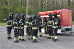 Realistisch Oefenen Fire Flash Blusgroep Burgum